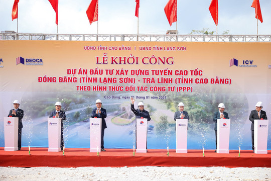Thủ tướng phát lệnh khởi công tuyến cao tốc nối Cao Bằng – Lạng Sơn
