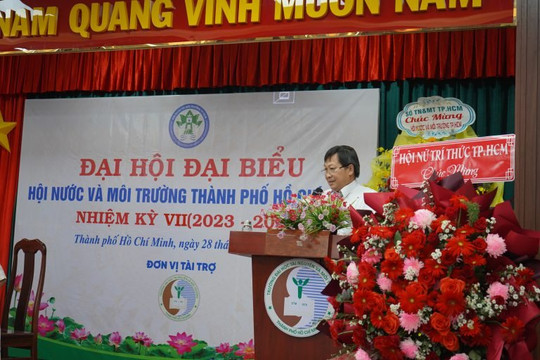 GS.TS Nguyễn Văn Phước tái đắc cử Chủ tịch Hội Nước và Môi trường TP Hồ Chí Minh