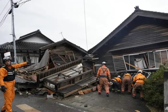 Trên 80 người thiệt mạng do động đất tại Nhật Bản