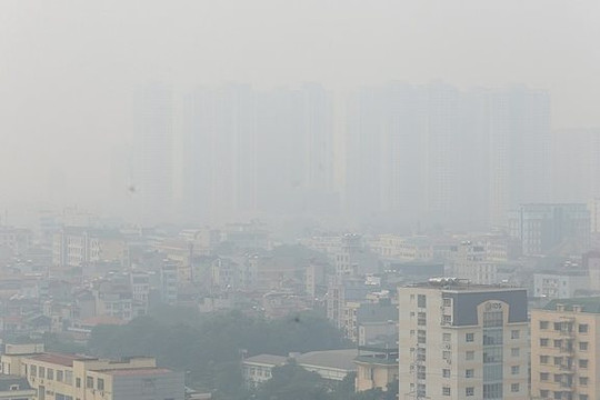 Hà Nội và TP. Hồ Chí Minh cùng vào top 10 về ô nhiễm không khí