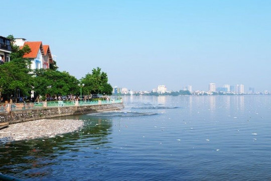 Hà Nội: Đề xuất 2.000 tỷ đồng để nạo vét hồ Tây