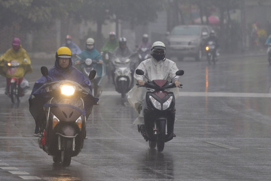 Dự báo thời tiết Hà Nội ngày 31/01: Sáng và đêm có mưa phùn