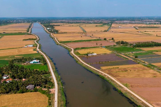 Nguồn nước về Đồng bằng sông Cửu Long có xu hướng giảm