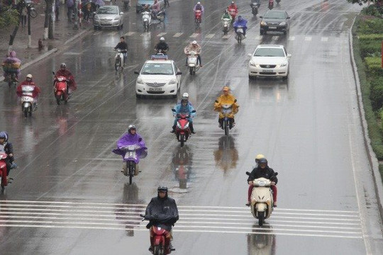 Dự báo thời tiết Hà Nội ngày 4/2: Đêm và sáng có mưa nhỏ