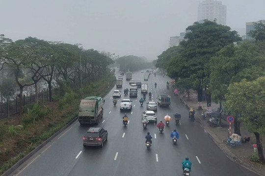 Dự báo thời tiết Hà Nội ngày 16/2: Đêm và sáng có mưa nhỏ rải rác