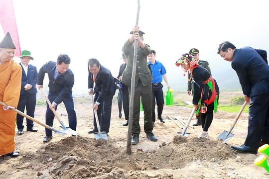 Bộ Tài nguyên và Môi trường phát động Tết trồng cây 2024 – Vì một Việt Nam xanh