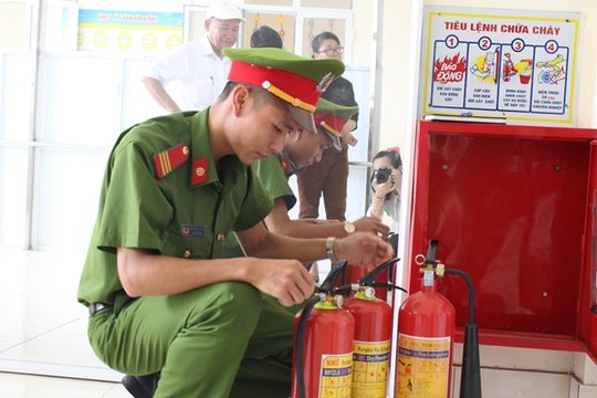 Thái Nguyên kiểm tra trên 1.900 cơ sở về an toàn phòng cháy, chữa cháy
