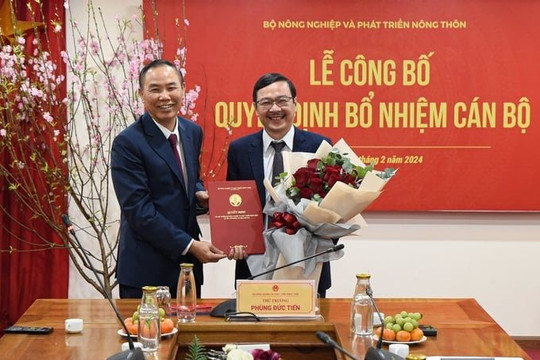 Nhà báo Nguyễn Ngọc Thạch tiếp tục được bổ nhiệm làm Tổng Biên tập Báo Nông nghiệp Việt Nam