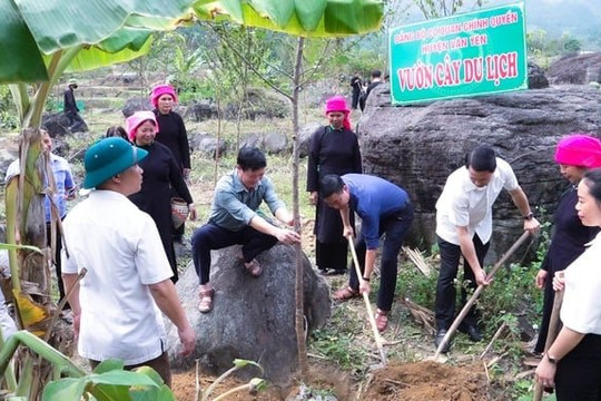 Yên Bái: Huyện Văn Yên phát động phong trào trồng cây làm du lịch