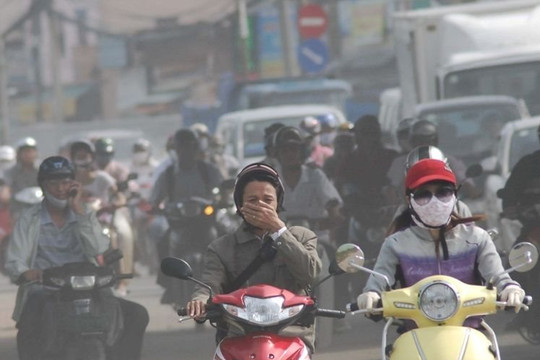 Sáng nay, chất lượng không khí tại Hà Nội ở mức ô nhiễm thứ 2 thế giới