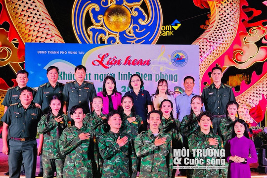 Bà Rịa - Vũng Tàu: Liên hoan văn nghệ “Khúc hát Người lính Biên phòng năm 2024”