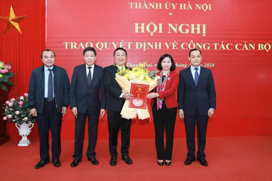 Hà Nội: Đồng chí Nguyễn Khánh Bình giữ chức Phó Bí thư Huyện ủy Thanh Oai