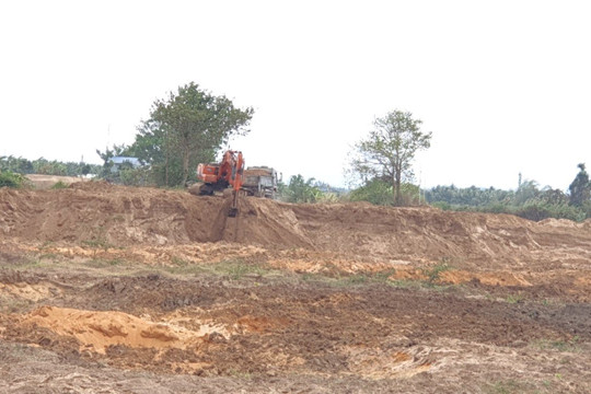 Ngang nhiên khai thác đất công, một người dân ở Gia Lai bị xử phạt 60 triệu đồng