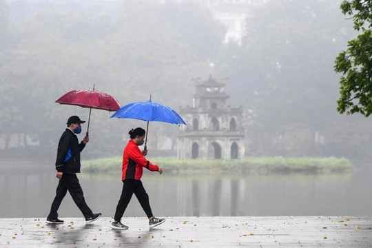 Dự báo thời tiết Hà Nội ngày 8/3: Có mưa vài nơi