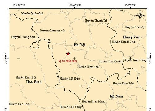 Chuyên gia nói gì về trận động đất xảy ra tại Hà Nội?