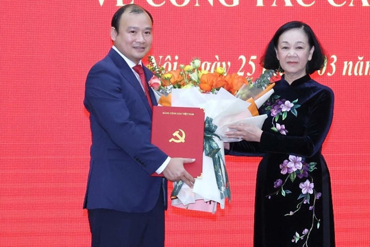 Ông Lê Hải Bình được bổ nhiệm giữ chức Tổng Biên tập Tạp chí Cộng sản