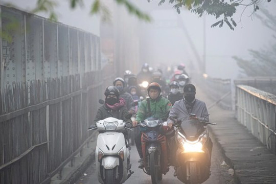 Dự báo thời tiết Hà Nội ngày 26/3: Trời tiếp tục có mưa phùn, sương mù rải rác