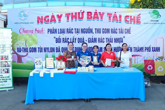 TP. Hồ Chí Minh: Triển khai chương trình Ngày thứ bảy tái chế tại quận Gò Vấp