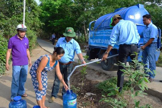 Hạn mặn khốc liệt, khoảng 50.000 hộ dân ở ĐBSCL thiếu nước sạch sinh hoạt
