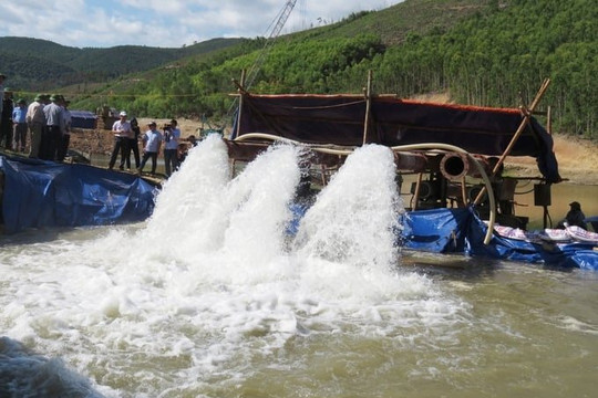 Quảng Bình đảm bảo nguồn nước tưới cho sản xuất lúa đông xuân và hè thu
