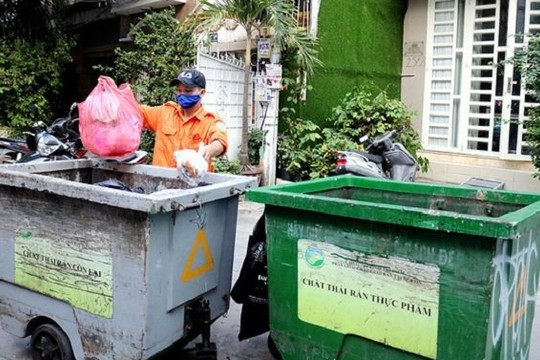 Hộ gia đình, cá nhân trên địa bàn quận 1, TP Hồ Chí Minh không phân loại rác sẽ bị phạt tiền từ 500.000 - 1 triệu đồng