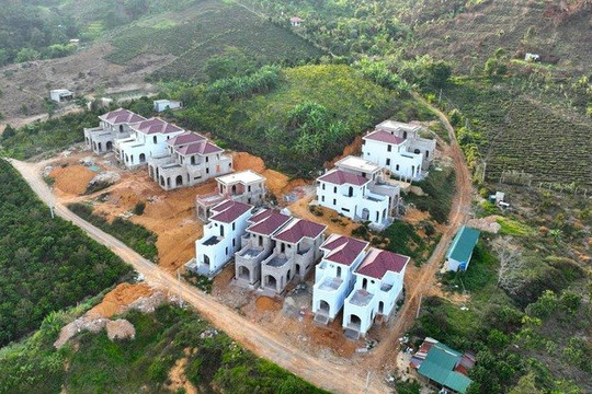 Xử lý nghiêm vụ xây dựng 22 căn nhà không phép tại Lâm Đồng