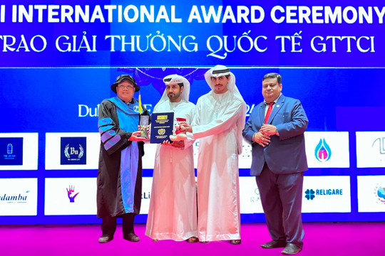 Nhà khoa học vì môi trường, phòng chống thiên tai ở Việt Nam nhận giải thưởng 'Nhà sáng chế xuất sắc quốc tế'