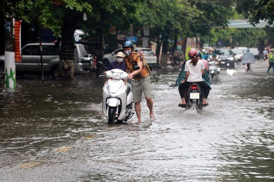 Hà Nội sắp có hệ thống bản đồ ngập lụt tương ứng với các “kịch bản mưa”