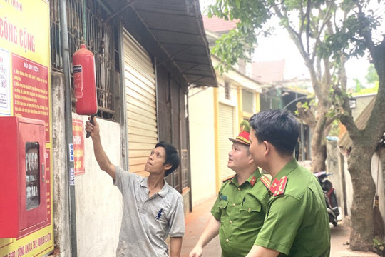 Thái Nguyên: TP Phổ Yên đẩy lùi nguy cơ cháy nổ từ sớm, từ xa