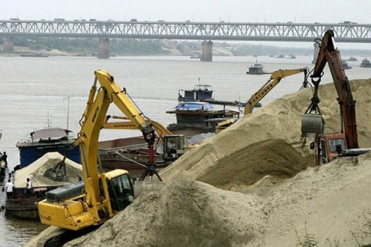 Quy định đối với hoạt động khai thác cát, sỏi trên sông