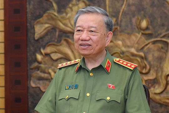 Đại tướng Tô Lâm được Trung ương giới thiệu để bầu làm Chủ tịch nước