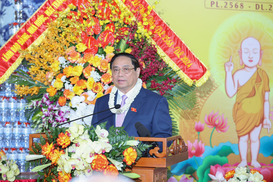 Thủ tướng Chính phủ chúc mừng Đại lễ Phật đản 2024