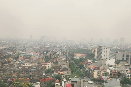 Không khí ở Hà Nội đứng thứ tư thế giới về mức độ ô nhiễm