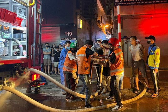Thủ tướng chỉ đạo khắc phục hậu quả, làm rõ nguyên nhân vụ hỏa hoạn tại phố Trung Kính (Hà Nội)