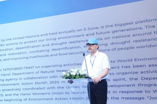 Hà Nội tổ chức Lễ phát động hưởng ứng Ngày Môi trường thế giới 2024