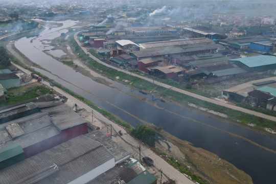 Bắc Ninh: Kiên quyết xử lý tình trạng ô nhiễm tại “Thủ phủ” giấy Phong Khê 