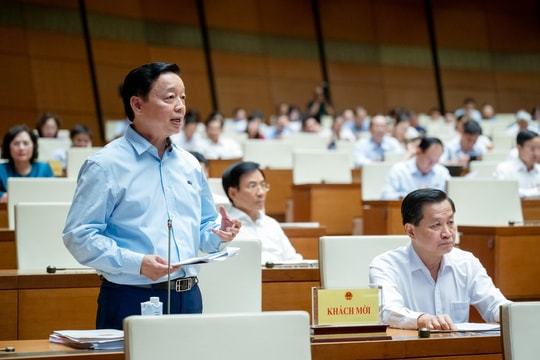 Phó Thủ tướng Trần Hồng Hà giải trình về vật liệu xây dựng, đất hiếm, quản lý chất thải rắn và chất thải nguy hại