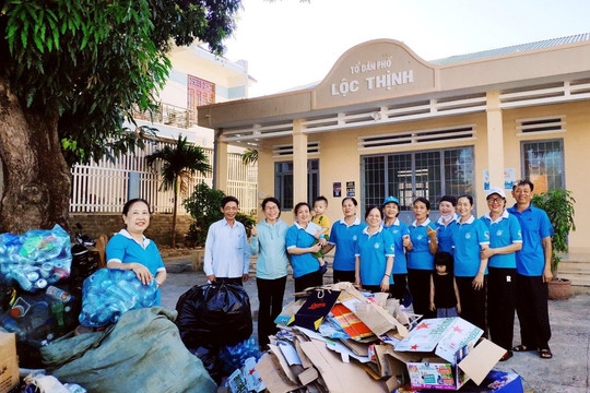 Khánh Hòa: Hiệu quả từ nhiều mô hình phòng, chống rác thải nhựa của phụ nữ Cam Ranh
