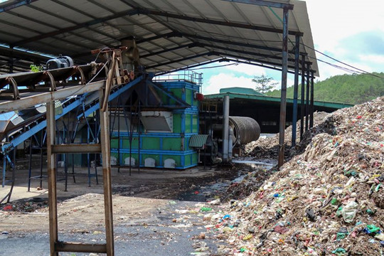 Lâm Đồng: Lập bãi rác dự phòng sau khi nhà máy xử lý rác cho Đà Lạt ngưng hoạt động
