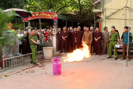 Thừa Thiên Huế: Tăng cường kiểm tra phòng cháy chữa cháy tại các cơ sở tôn giáo và di tích lịch sử 