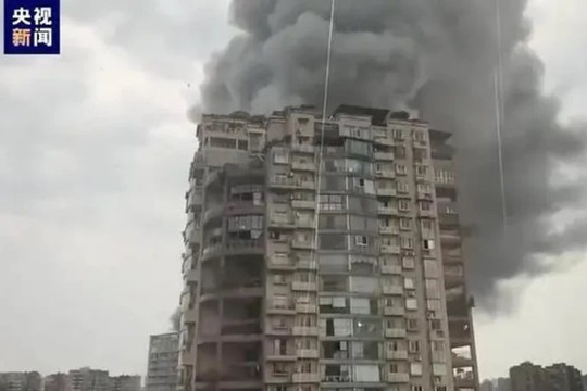 16 người thiệt mạng trong vụ cháy trung tâm thương mại ở Trung Quốc