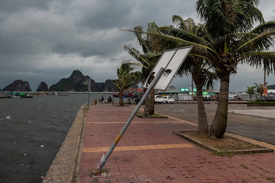 Ảnh hưởng bởi bão số 2, Quảng Ninh sẽ cấm biển từ 12h trưa nay