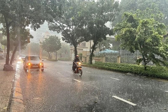 Dự báo thời tiết Hà Nội ngày 23/7/2024: Gió bắc cấp 3, cục bộ mưa to