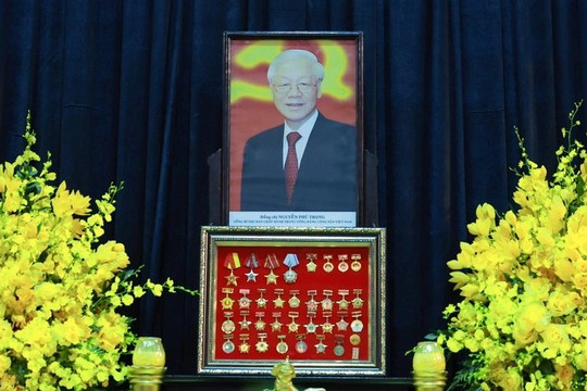 Thông tin về Lễ viếng Tổng Bí thư Nguyễn Phú Trọng