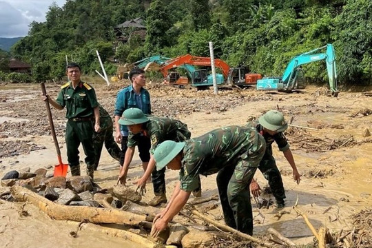 Điện Biên: Chủ tịch UBND tỉnh chỉ đạo khẩn trương tìm kiếm những nạn nhân mất tích sau lũ