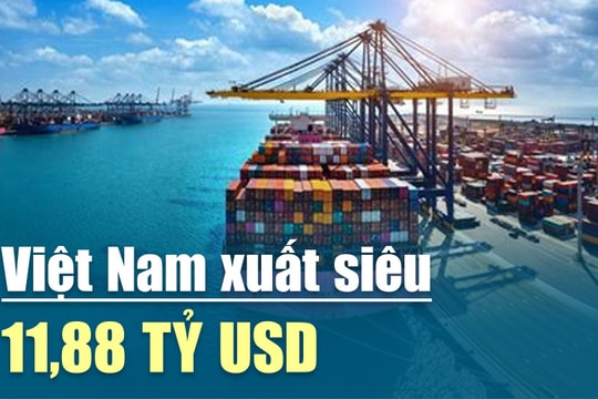 [VIDEO] Việt Nam xuất siêu 11,88 tỷ USD