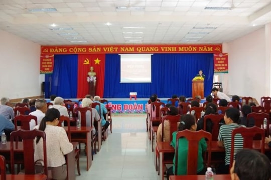 Bà Rịa – Vũng Tàu: Tuyên truyền Luật Biên phòng Việt Nam cho cán bộ, nhân dân xã Bưng Riềng