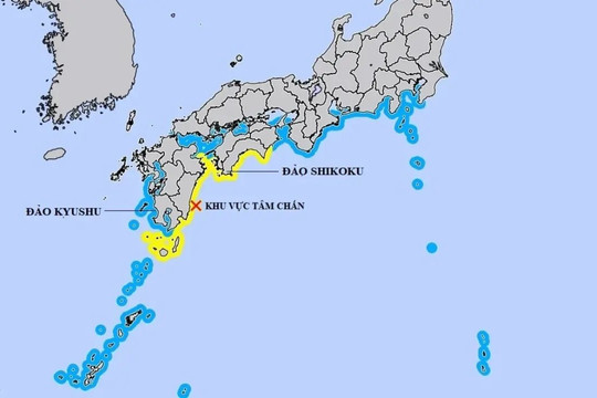 Nhật Bản cảnh báo nguy cơ xảy ra siêu động đất