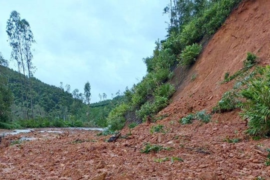 Nghệ An đặt mục tiêu đến năm 2030 hoàn thành lập bản đồ phân vùng rủi ro sạt lở đất, lũ quét