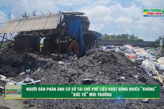 [VIDEO] Tp. Hồ Chí Minh: Người dân phản ánh cơ sở tái chế phế liệu hoạt động nhiều “không”, "bức tử" môi trường